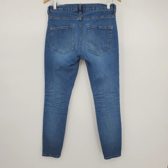 EVERLANE Mid-Rise Medium Wash Denim Jeans 28 - Picture 2 of 14